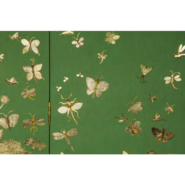 Art Deco Angéle Boddaert - Three-Fold Screen ​ For Sale - Image 3 of 8