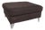 Fabric Ottoman in Brown Grey from Ewald Schillig For Sale
