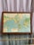 Farmhouse Vintage 1963 School World Map For Sale - Image 3 of 3