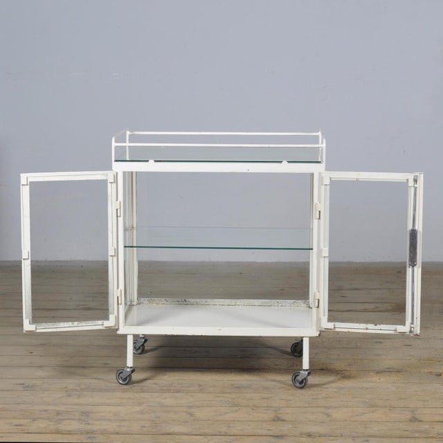 Mid-Century Medical Trolley, 1940s For Sale - Image 4 of 11