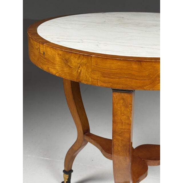 Brown Empire Style Gueridon Tables, 20th Century, Set of 2 For Sale - Image 8 of 18