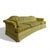 Gold Vintage 96” Tufted Striped Sofa – Mid-Century Curved Back Couch, Cleaned + New Foam Included, Unique Hollywood Regenc... For Sale - Image 8 of 18
