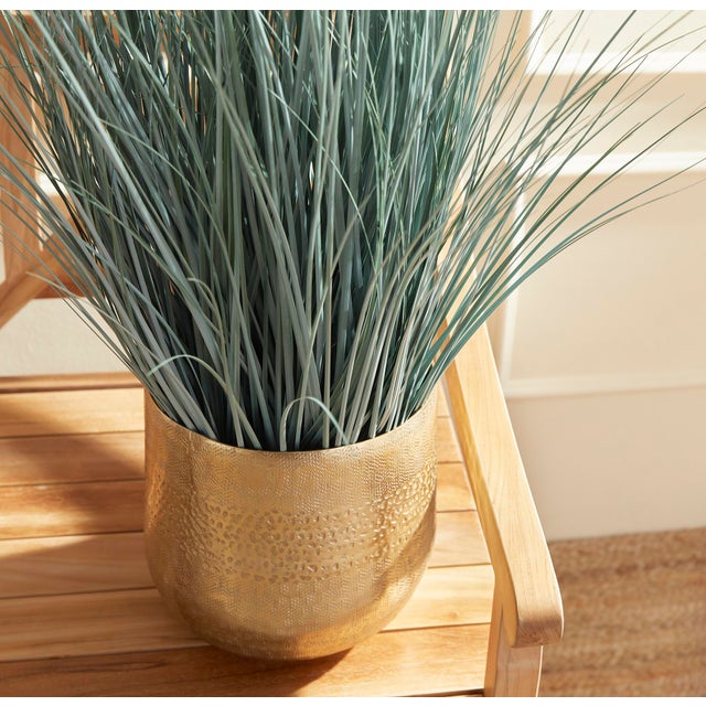 Early 21st Century Blue Oat Grass Drop-In 32" For Sale - Image 5 of 6