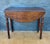 Spanish Neoclassical Oak Drop-Leaf Table with Drawer, 1940s For Sale - Image 4 of 13