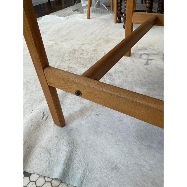 Borge Mogensen (Attr.) for FDB Mobler Danish Oak Side Table 1965 For Sale - Image 11 of 13