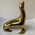 1970s 1970s Solid Brass Sea Lion Bookends, Figurines, Sarried Ltd, Large 11” High For Sale - Image 5 of 16
