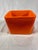 Little Vintage Haeger Orange Rectangular Pot Sp-43 For Sale - Image 9 of 9
