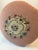 Vintage French Provincial Pink Needlepoint Footstool For Sale - Image 9 of 11