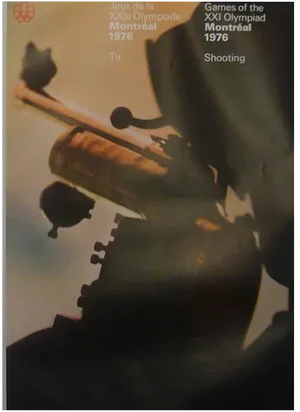 1976 Montreal Olympics Shooting Poster