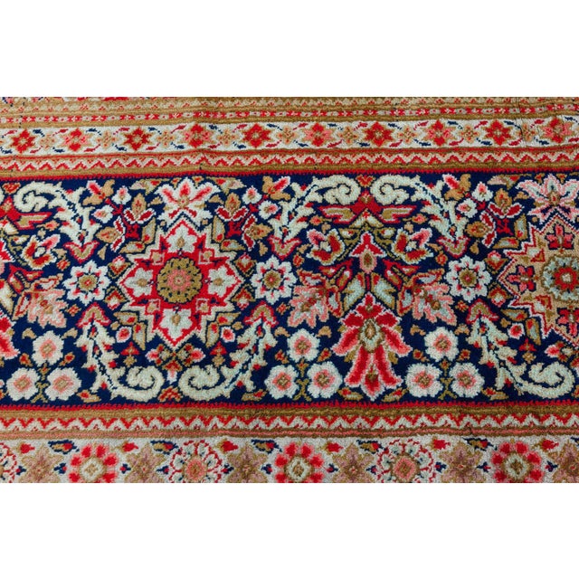 Red Antique English Wilton Rug For Sale - Image 8 of 8
