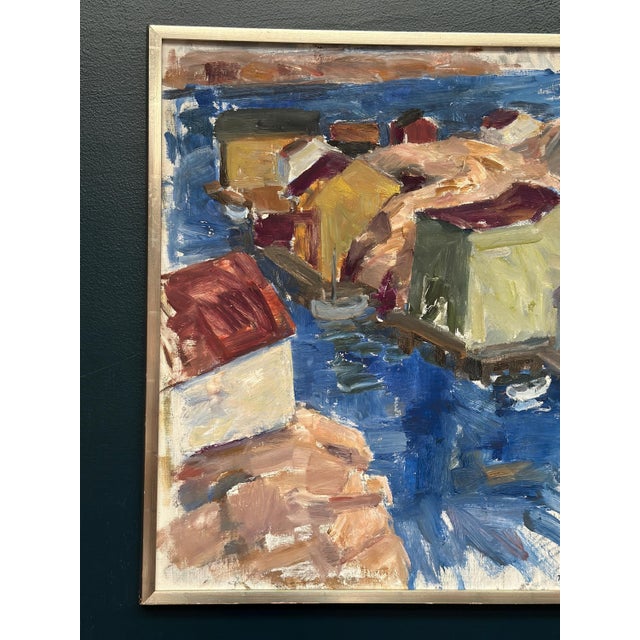 Tryggve Örn, Vivid Landscape, 1975, Oil Painting on Canvas, Framed For Sale - Image 13 of 17