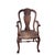 Wood Mid 20th Century George II-Style Carved Armchair | Claw & Ball Feet For Sale - Image 7 of 7