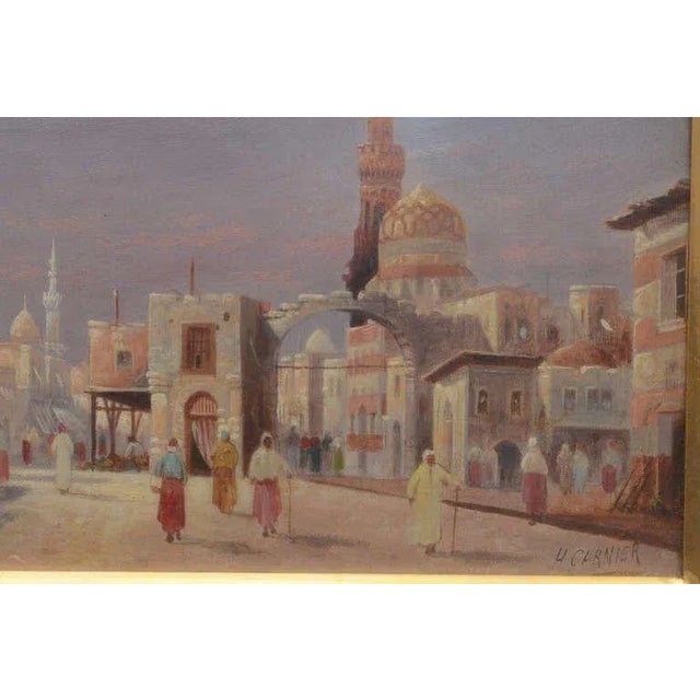 Islamic Karl Kaufmann Orientalist Oil Paintings- Period Gilt Frames-19th century - a Pair For Sale - Image 3 of 8