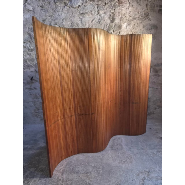 Pitch Pine Room Divider Screen, 1920s For Sale - Image 13 of 18
