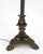 Adjustable Height Heavy Brass Tripod Base Claw Feet Antique Floor Lamp For Sale - Image 12 of 17