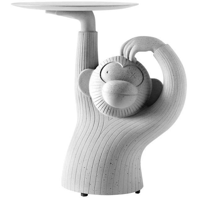 Concrete Grey Monkey Side Table by Jaime Hayon For Sale - Image 4 of 5