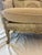 Vintage French Louis XV Style Painted Bergère Settee For Sale In Oklahoma City - Image 6 of 15