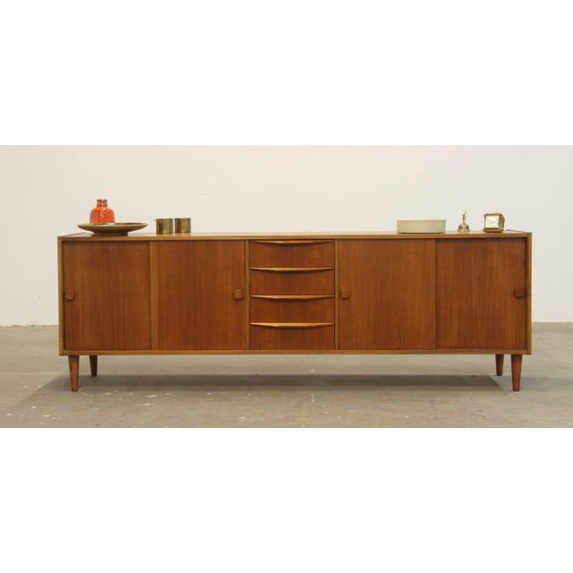 Mid-Century Modern Mid-Century Danish Lowboard in Teak, 1960s For Sale - Image 3 of 18