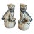 Vintage Glazed Pair of Ceramic Japanese Foo Dogs For Sale