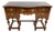 Early 20th Century William and Mary Style Writing Table With Inset Leather Top For Sale