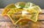 Vintage Striped Murano-Style Glass Centerpiece Bowl For Sale - Image 16 of 18