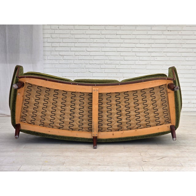 Vintage Norwegian Three-Seater Sofa in Teak Wood, 1970s For Sale - Image 16 of 18