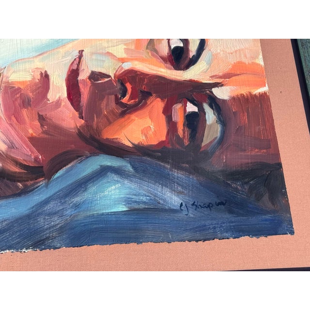 Original Contemporary Expressionism Oil Painting by Cj Shapiro For Sale - Image 4 of 5