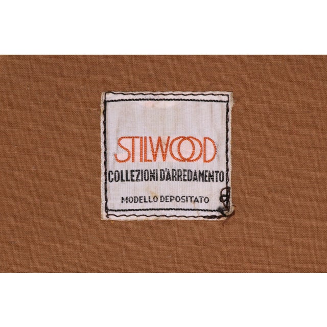 Textile Lara Sofa by Roberto Pamio and Renato Toso for Stilwood, 1958, Set of 2 For Sale - Image 7 of 14
