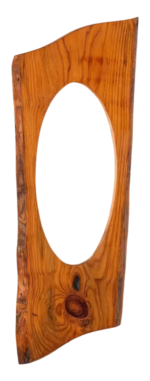 Pine Wall Mirror, Sweden, 1960s