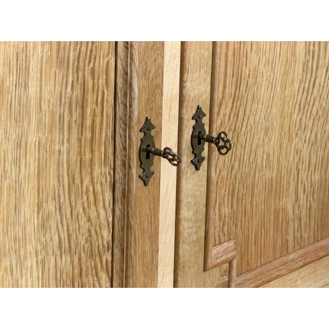 Mid-Century Modern Oak Sideboard from Hundstrup Møbelfabrik, 1970s For Sale - Image 13 of 15