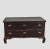 This antique Guandong Chinese low table has six drawers in brown color. It can be used as a lovely side table, accent...