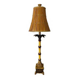 Bahamas Tropical Bamboo Style Table Lamp For Sale
