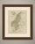An antique map of Sweden and Norway with the Baltic Sea, engraved on steel for Black's General Atlas of the World and...
