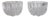 Scandinavian Crystal Bowls Signed by Designer Anna Ehrner - a Pair For Sale