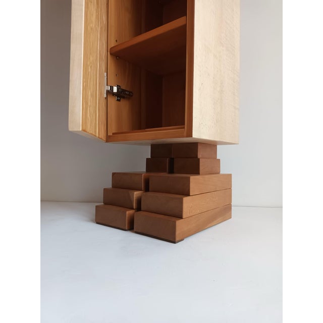 Mayan Totem Sculpted Cabinet by Pietro Meccani for Meccani Design For Sale - Image 12 of 14