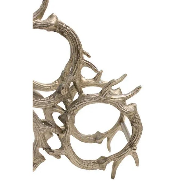 Our elegant Antler Wine Holder looks gorgeous with or without wine. Attractively stores up to 3 bottles of your favorite...