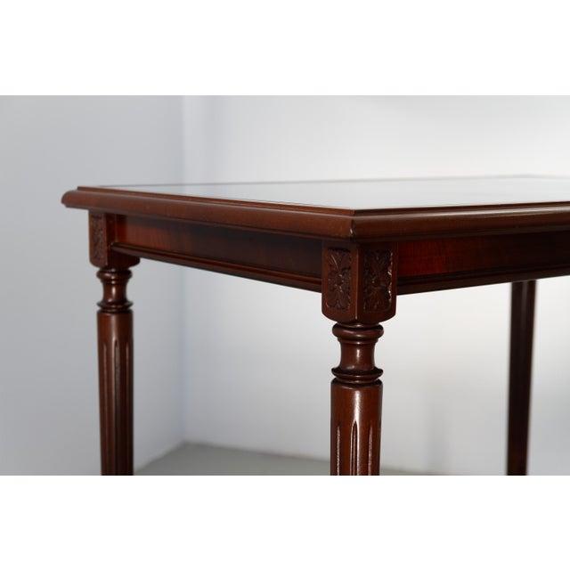 Danish Hepplewhite Mahogany Serving Trolley from Farre Møbelfabrik, 1970s For Sale - Image 4 of 18