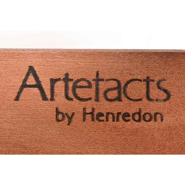 Henredon Mid-Century Modern Campaign Oak Gentleman's Chest, Circa 1970s For Sale - Image 9 of 13