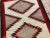 1930s Ivory Geoemtric Tribal American Navajo "Double Saddle" Rug 3' X 3'9" Flatweave Wool Carpet For Sale - Image 17 of 18