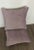 Contemporary Contemporary Italian Velvet Lilac Pillows - a Pair For Sale - Image 3 of 6