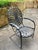 Mediterranean Francois Carre King Cantilever Rocking Chair For Sale - Image 3 of 7