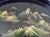 Paint 1960s Vintage Hand-Painted Lacquer on Wood Chinoiserie Landscape Tray For Sale - Image 7 of 11