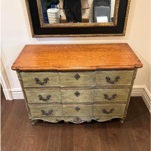 Minton-Spidell Minton-Spidell Louis XV Three Drawer Chest For Sale - Image 4 of 6