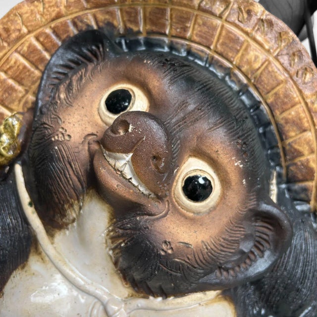 Mid-Century Japanese Tanuki Shigaraki Pottery, 1960s For Sale - Image 12 of 16