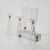 Hexagonal Flutes with Gold Inserts by Cenedese, Set of 5 For Sale - Image 6 of 18