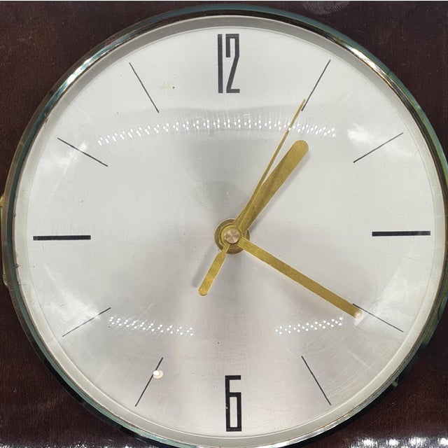 Mid-Century Modern Wall Clock from Kienzle, Germany, 1960s For Sale - Image 11 of 12