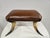American Southwest Horn and Leather Footstool For Sale - Image 3 of 17
