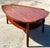 Brown Vintage MCM Swedish Yngve Ekstrom Teak Surfboard Coffee Table For Sale - Image 8 of 12