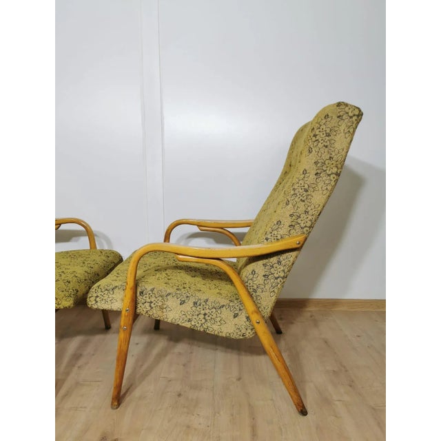 Set of Lounge Chairs by Antonin Suman for Ton For Sale - Image 6 of 18