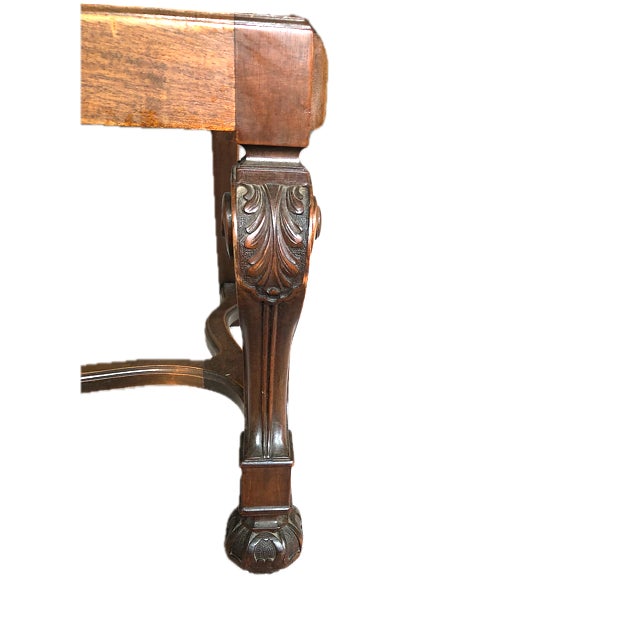 Pair of Early 20th Century Louis XV Style Walnut Cane-Back Accent Chairs For Sale - Image 13 of 18